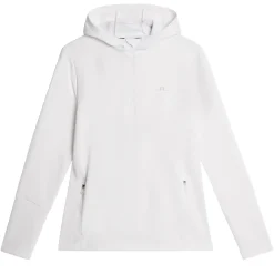 Aerial Quarter Zip Hoodie White