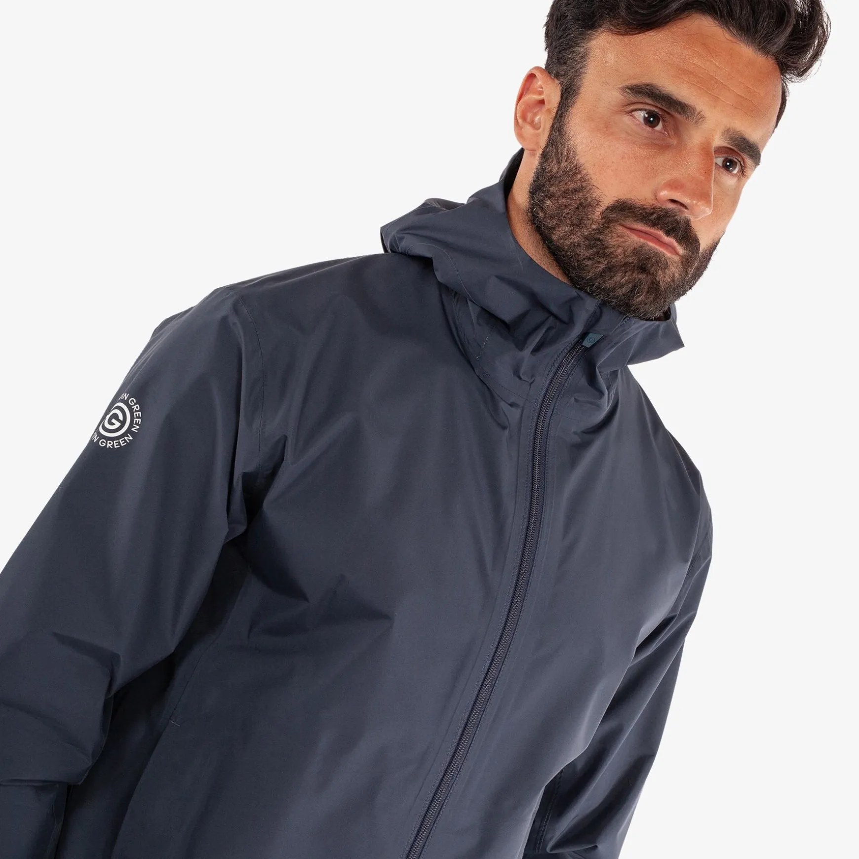 Akron PERTEX Waterproof Jacket Navy