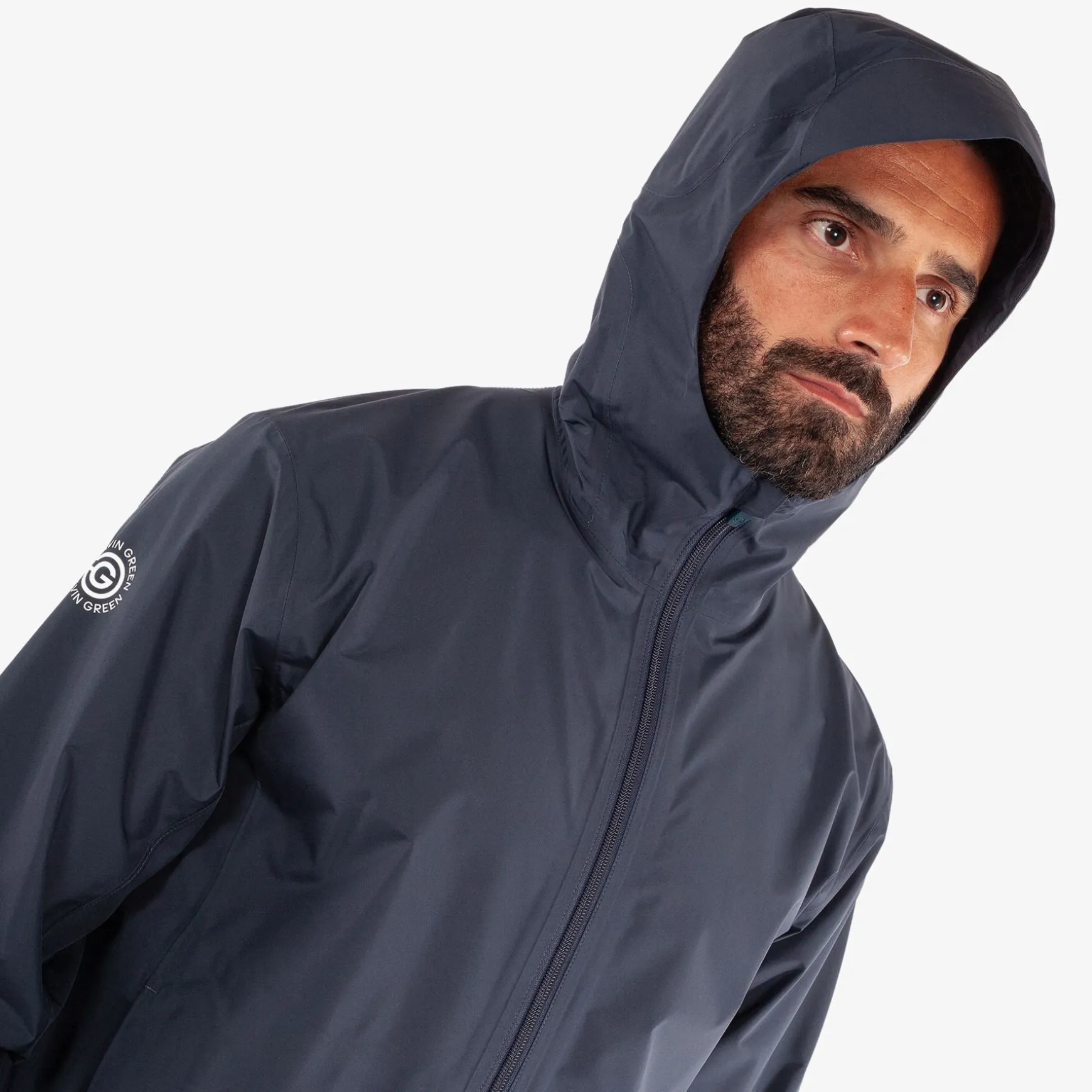 Akron PERTEX Waterproof Jacket Navy