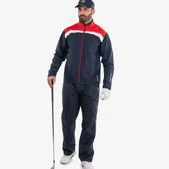 Anton GORE-TEX Waterproof Jacket Navy/Red