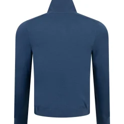 Bart Quarter Zip Sweater Medium Blue