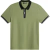 Bay Slim Fit Polo Oil Green