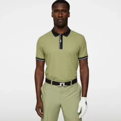Bay Slim Fit Polo Oil Green