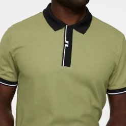 Bay Slim Fit Polo Oil Green