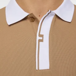 Bay Slim Fit Polo Tigers Eye