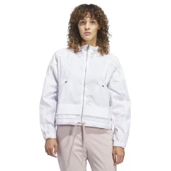 Beyond The Course Full Zip Hoodie White