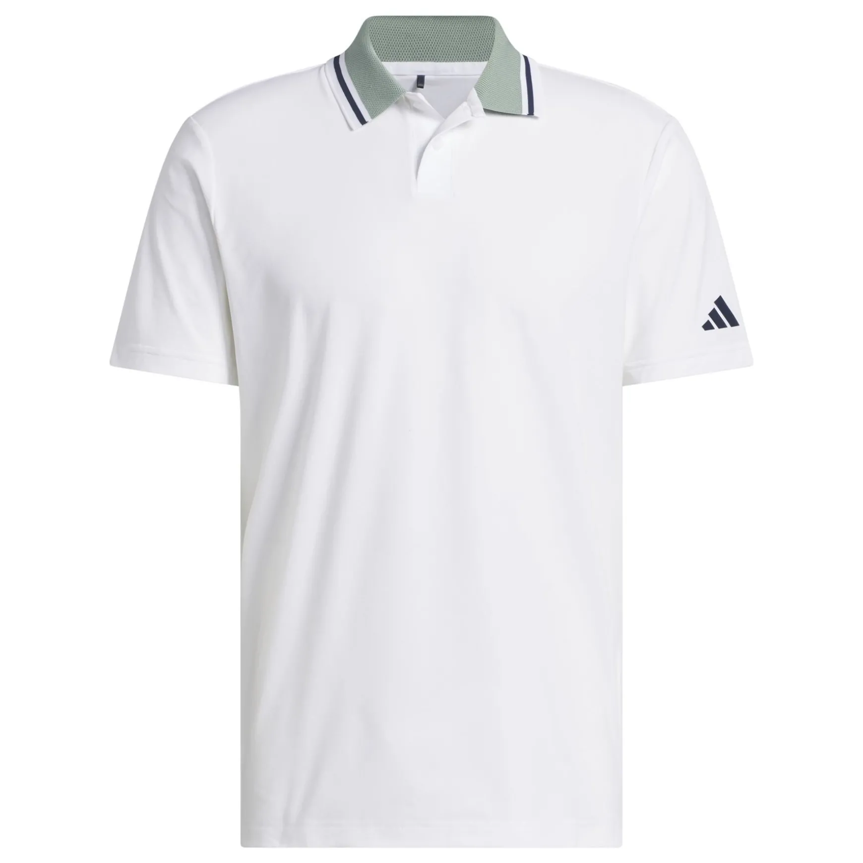 Beyond The Course Twistknit Polo White