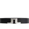 Bridger Leather Belt Black