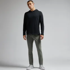 Brushed Back Tech Terry Hoodie Onyx