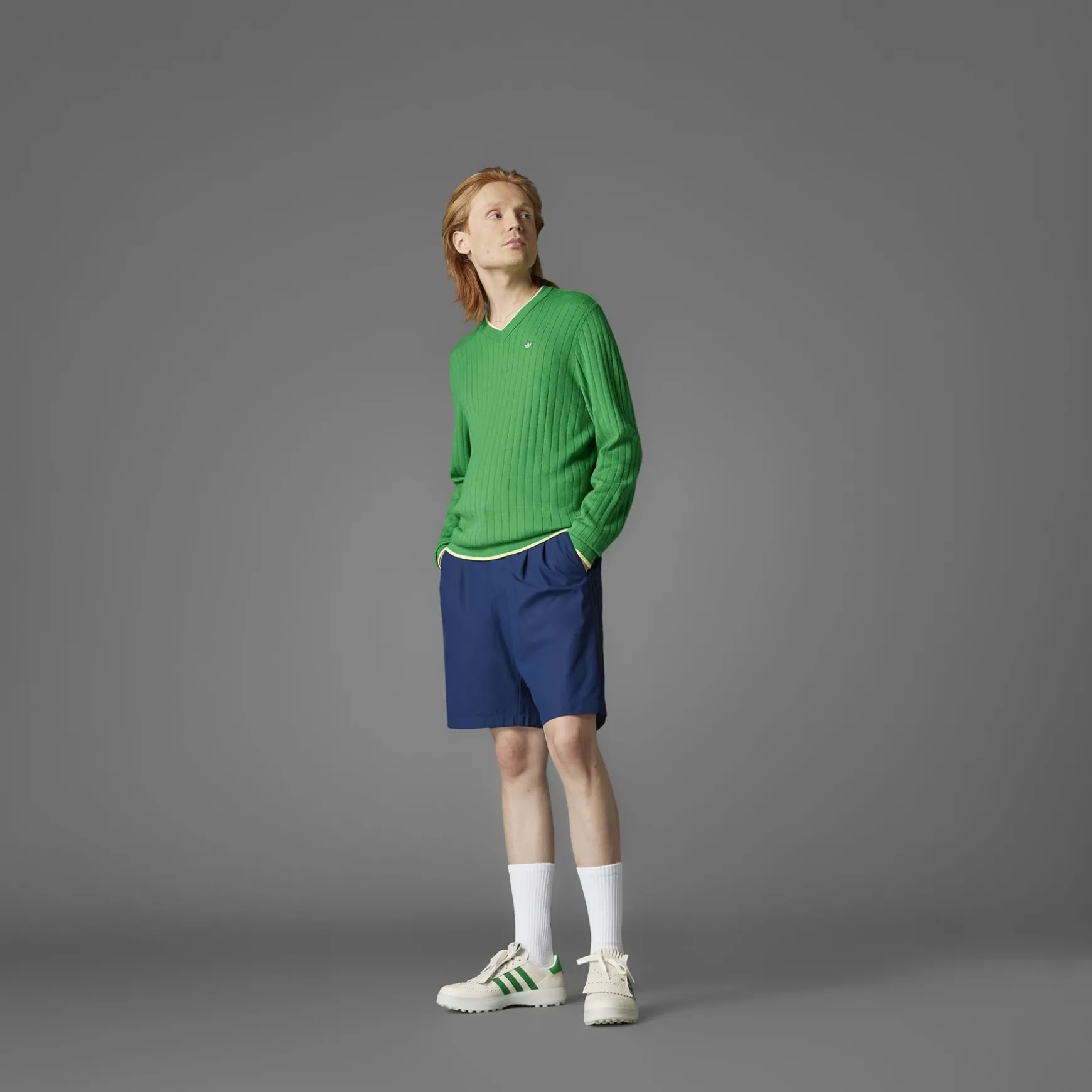 Cashmere Knit Sweatshirt Green