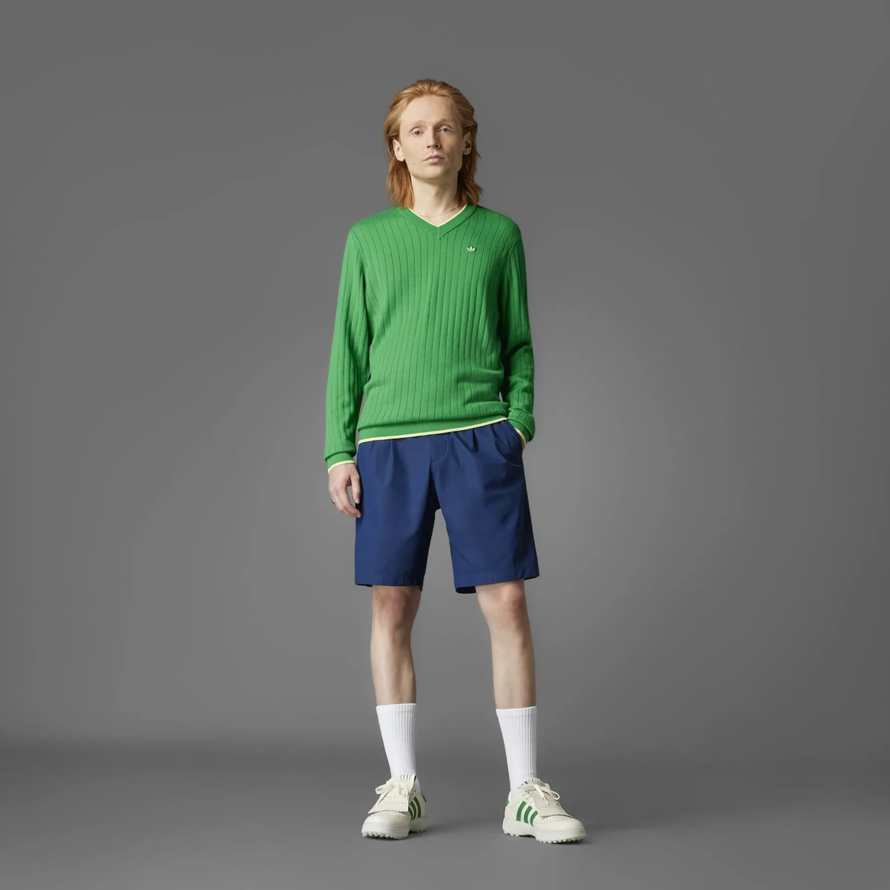 Cashmere Knit Sweatshirt Green