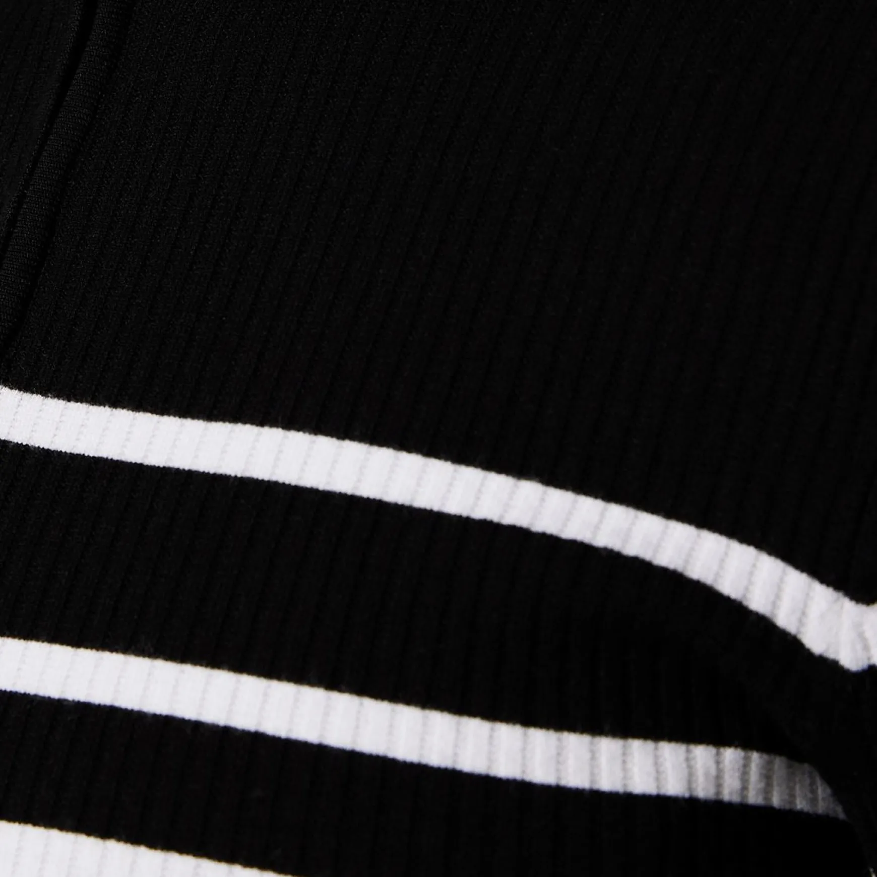 Cheryl Knitted Quarter Zip Sweater Black