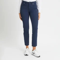 Chie Brushed Trousers Navy