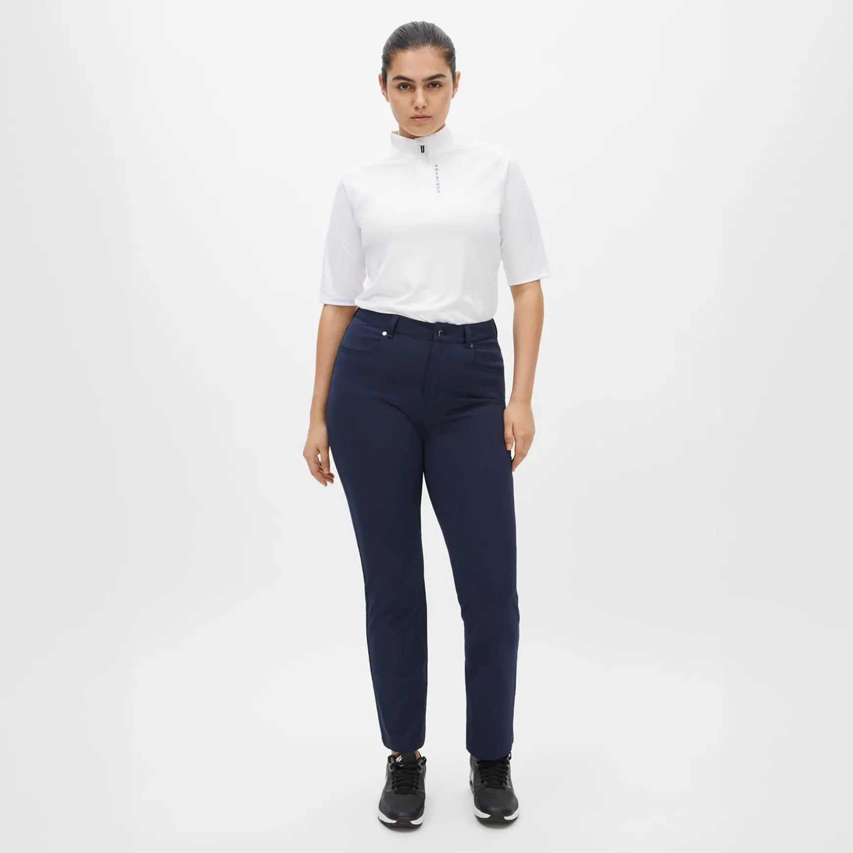 Chie Comfort Trousers Navy