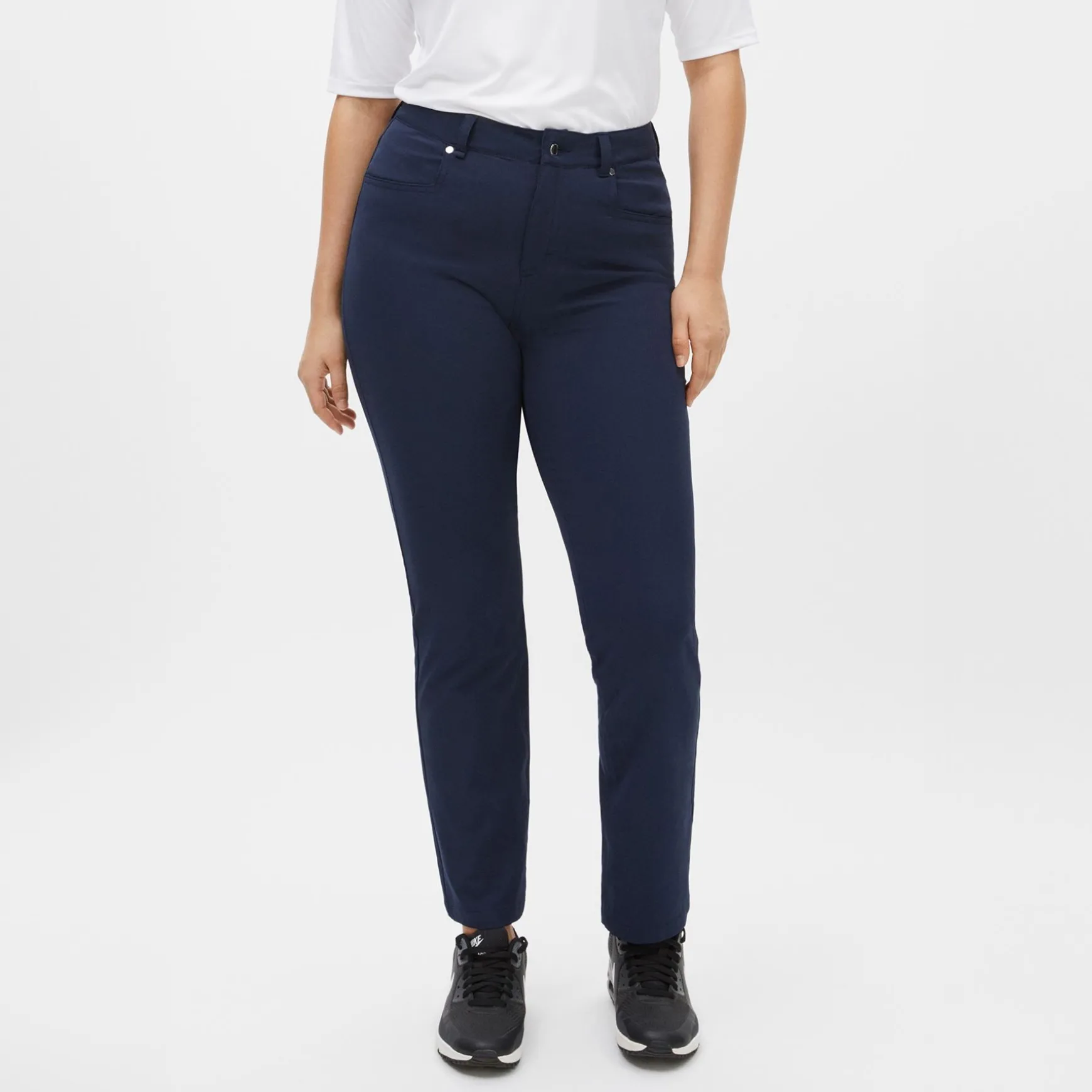 Chie Comfort Trousers Navy