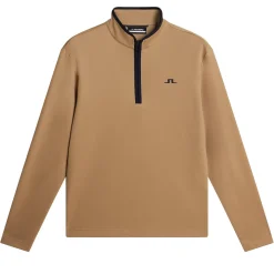 Clide Quarter Zip Mid Layer Tigers Eye