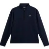 Clide Quarter Zip Mid Layer JL Navy