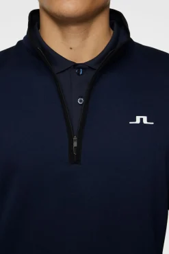 Clide Quarter Zip Mid Layer JL Navy