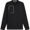 Cloudspun Tech Quarter Zip Puma Black