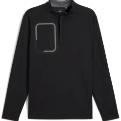 Cloudspun Tech Quarter Zip Puma Black