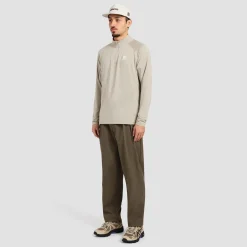 Course Quarter Zip Mid Layer Sand