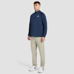 Course Quarter Zip Mid Layer Navy