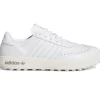 Coursecup Spikeless Golf Shoes White/Iron