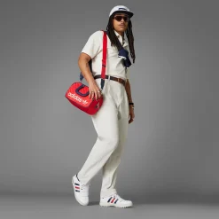 Coursecup Spikeless Golf Shoes White/Indigo/Scarlet