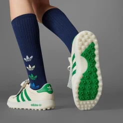 Coursecup Spikeless Golf Shoes White/Green/Yellow