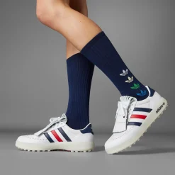 Coursecup Spikeless Golf Shoes White/Indigo/Scarlet