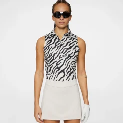 Dena Print SL TX Jersey Polo Tour Tiger Moonbeam