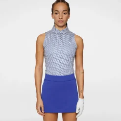 Dena Print SL TX Jersey Polo Tour Geo Moonbeam