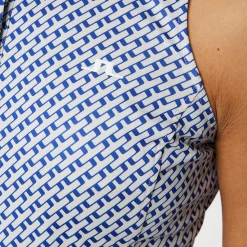 Dena Print SL TX Jersey Polo Tour Geo Moonbeam