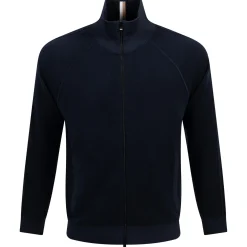 Domico Full Zip Cardigan Dark Blue