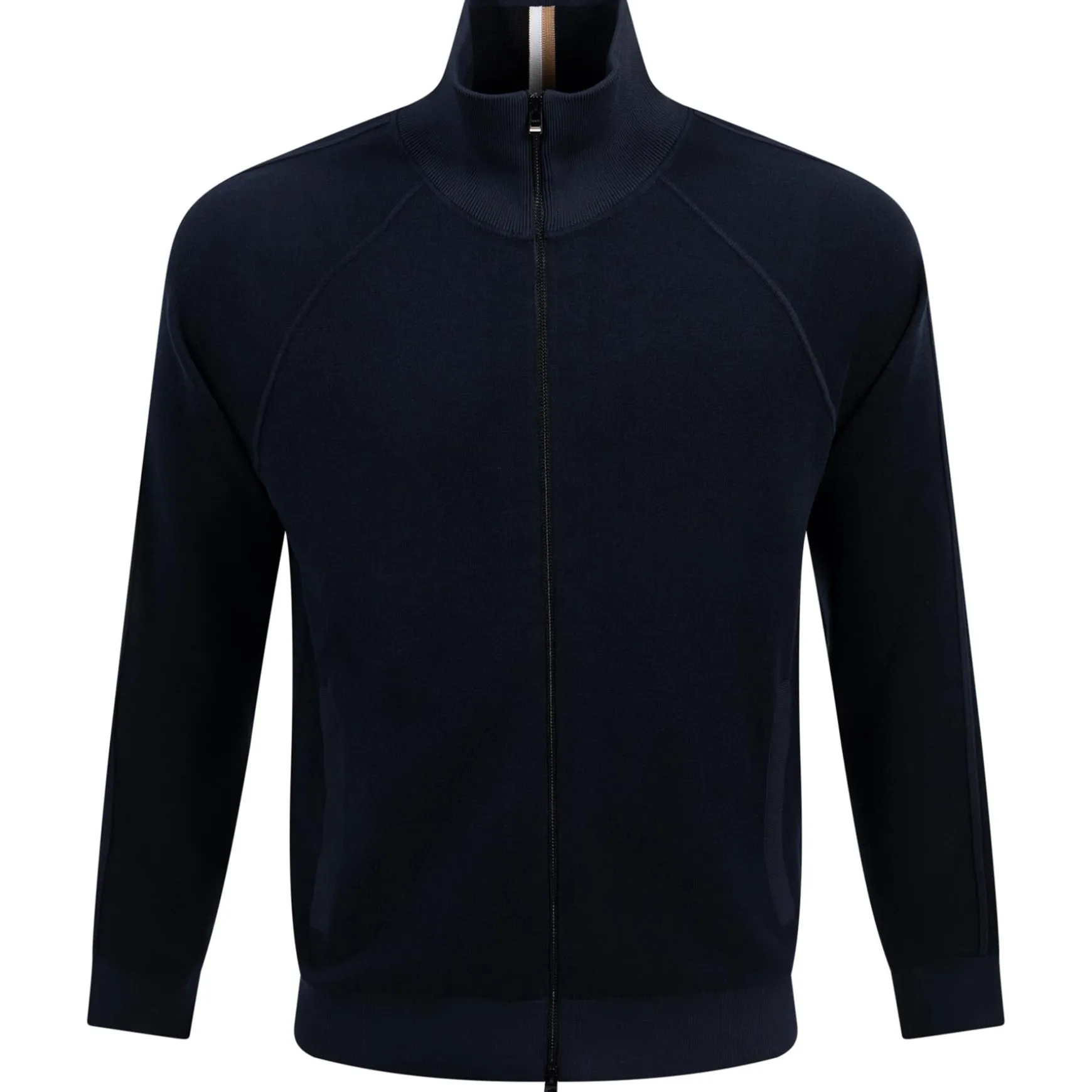 Domico Full Zip Cardigan Dark Blue