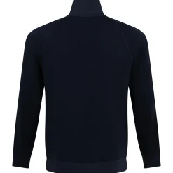 Domico Full Zip Cardigan Dark Blue