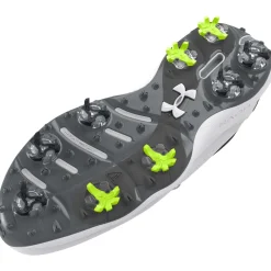 Drive Pro Wide Spiked Golf Shoes White/Grey