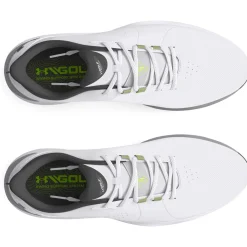 Drive Pro Wide Spiked Golf Shoes White/Grey