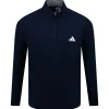 Elevated Quarter Zip Mid Layer Navy
