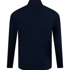 Elevated Quarter Zip Mid Layer Navy