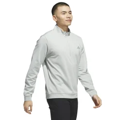 Elevated Quarter Zip Mid Layer Wonder Silver