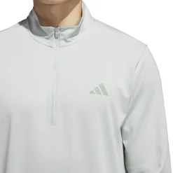 Elevated Quarter Zip Mid Layer Wonder Silver