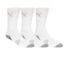 Essential Crew Cut Sock Three Pack White