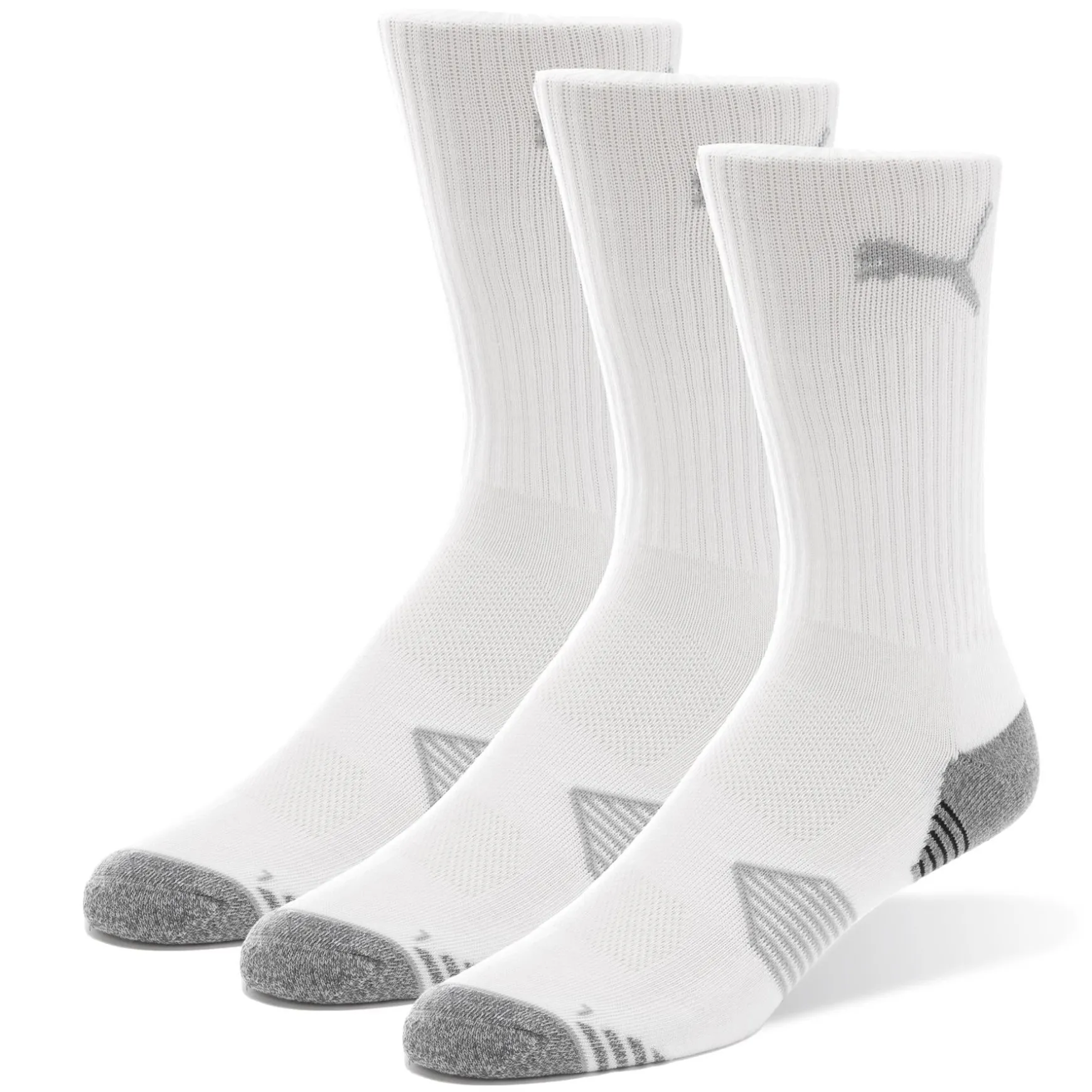 Essential Crew Cut Sock Three Pack White