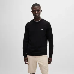 Ever Cotton Crew Neck Sweatshirt Black