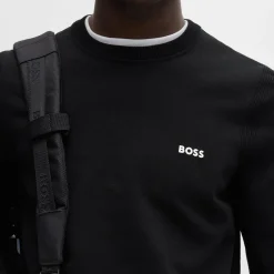 Ever Cotton Crew Neck Sweatshirt Black