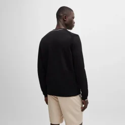 Ever Cotton Crew Neck Sweatshirt Black