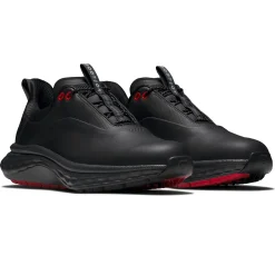 FJ Quantum Golf Shoes Black/Grey/Red
