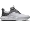 FJ Quantum Golf Shoes White/Grey/Silver