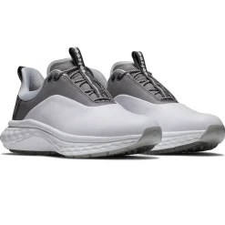 FJ Quantum Golf Shoes White/Grey/Silver